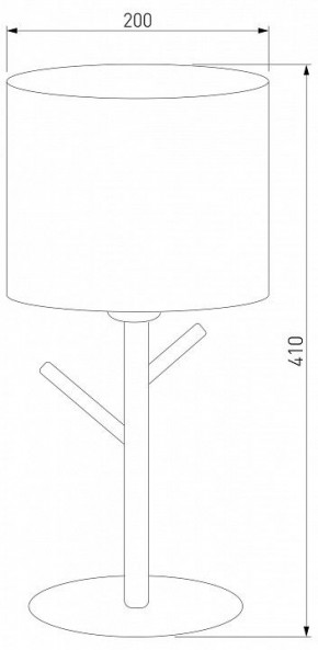 Настольная лампа декоративная TK Lighting Albero 5571 Albero White в Кировграде - kirovgrad.mebel24.online | фото 2