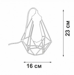 Настольная лампа декоративная Vitaluce V2803 V2803-1/1L в Кировграде - kirovgrad.mebel24.online | фото 3
