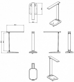 Настольная лампа офисная Arte Lamp London A5124LT-1BK в Кировграде - kirovgrad.mebel24.online | фото 2