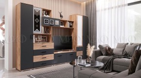 Пенал Белла (Сандал, Графит/Дуб крафт) в Кировграде - kirovgrad.mebel24.online | фото 5