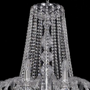 Подвесная люстра Bohemia Ivele Crystal 1402 1402/18/400/Ni в Кировграде - kirovgrad.mebel24.online | фото 4