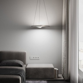 Подвесной светильник Eurosvet Occhio 40027/1 LED серый в Кировграде - kirovgrad.mebel24.online | фото 3