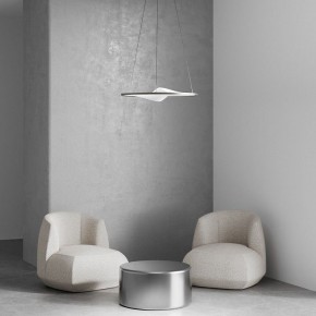 Подвесной светильник Eurosvet Occhio 40027/1 LED серый в Кировграде - kirovgrad.mebel24.online | фото 4