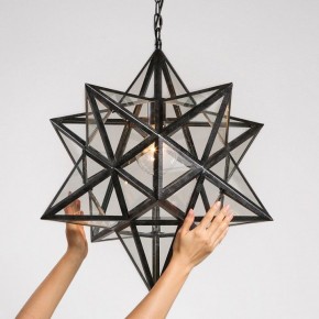 Подвесной светильник Imperiumloft Black Star Clear Glass 101314-26 в Кировграде - kirovgrad.mebel24.online | фото 2