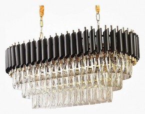 Подвесной светильник Imperiumloft Empire Black Rectangular Chandelier Crystal 40.2893 в Кировграде - kirovgrad.mebel24.online | фото