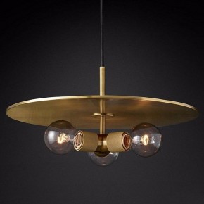 Подвесной светильник Imperiumloft Rh Utilitaire Disk Triple Pendant 40.2339 в Кировграде - kirovgrad.mebel24.online | фото