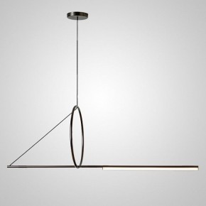 Подвесной светильник Imperiumloft Suspension Cercle Et Trait – Graphite Satine 40.1282-0 в Кировграде - kirovgrad.mebel24.online | фото 2