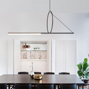 Подвесной светильник Imperiumloft Suspension Cercle Et Trait – Graphite Satine 40.1282-0 в Кировграде - kirovgrad.mebel24.online | фото 7