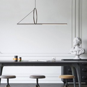 Подвесной светильник Imperiumloft Suspension Cercle Et Trait – Graphite Satine 40.1282-0 в Кировграде - kirovgrad.mebel24.online | фото 8