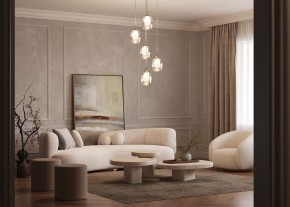 Подвесной светильник Maytoni Aura MOD016PL-05BS в Кировграде - kirovgrad.mebel24.online | фото 4