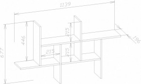 Полка навесная ПК-6 в Кировграде - kirovgrad.mebel24.online | фото 4