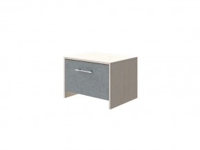 PROxSON Тумба Varna (ЛДСП Дуб Шамони+ткань Дуб Шамони светлый/Tesla Графит) 51x40 в Кировграде - kirovgrad.mebel24.online | фото
