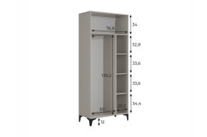 РИЧ Шкаф двухдверный в Кировграде - kirovgrad.mebel24.online | фото 3
