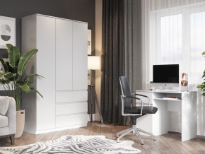 Шкаф 3-ств. с 3 ящиками "Бьянко" в Кировграде - kirovgrad.mebel24.online | фото 4