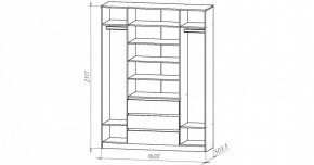 НИЦЦА-3 Шкаф 4-х дверный (НЦ.03) в Кировграде - kirovgrad.mebel24.online | фото 2