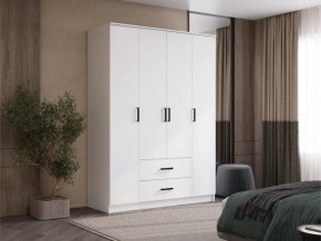 Шкаф 4-х створчатый Титан (белый) в Кировграде - kirovgrad.mebel24.online | фото 5