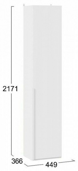 Шкаф для белья Порто СМ-393.07.211 в Кировграде - kirovgrad.mebel24.online | фото 12
