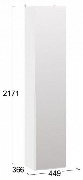 Шкаф для белья Порто СМ-393.07.212 в Кировграде - kirovgrad.mebel24.online | фото 4