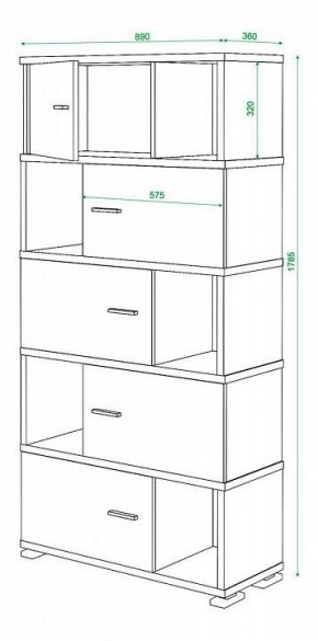 Шкаф комбинированный Домино СБ-30/5 в Кировграде - kirovgrad.mebel24.online | фото 3