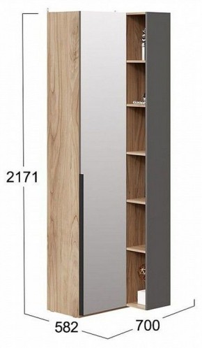 Шкаф комбинированный Порто СМ-393.21.025 в Кировграде - kirovgrad.mebel24.online | фото 2