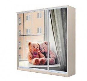Шкаф-купе ХИТ 22-4-20-777 МИШКИ НА ОКНЕ в Кировграде - kirovgrad.mebel24.online | фото