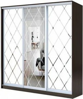 Шкаф-купе ХИТ 23-18-666 РОМБ БОЛЬШОЙ МАТОВЫЙ в Кировграде - kirovgrad.mebel24.online | фото