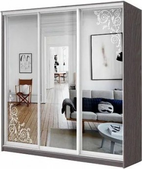 Шкаф-купе ХИТ 24-4-18-656 ОРНАМЕНТ в Кировграде - kirovgrad.mebel24.online | фото