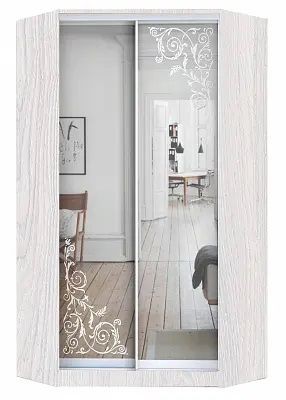 Шкаф-купе ХИТ-У-L-24-64-66 ОРНАМЕНТ в Кировграде - kirovgrad.mebel24.online | фото