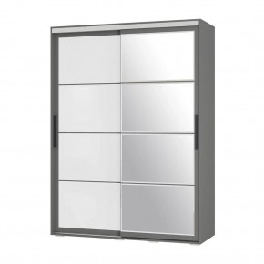 Шкаф-купе Крафт-6 1.6 м ШКК-06 (графит) в Кировграде - kirovgrad.mebel24.online | фото 3