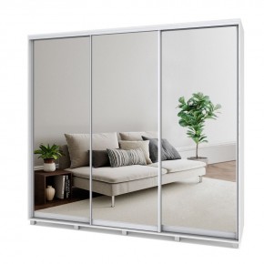 МАРТИН Шкаф-купе с зеркалами Анкор светлый (2400*600) М643 в Кировграде - kirovgrad.mebel24.online | фото