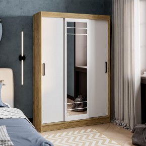 Шкаф-купе Тео ШКК-02 (крафт/белый) в Кировграде - kirovgrad.mebel24.online | фото