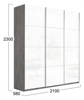 Шкаф-купе Траст СШК 2.210.70-15.15.15 в Кировграде - kirovgrad.mebel24.online | фото 3