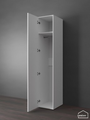 Шкаф Linnea MHR-1PO 2050х400х510 (Белый-М 11.1.2) в Кировграде - kirovgrad.mebel24.online | фото 4