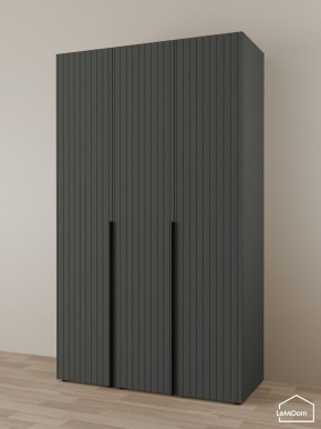 Шкаф Linnea MHR-3-1 2050х1200х510 (Графит-М 11.1.25) в Кировграде - kirovgrad.mebel24.online | фото