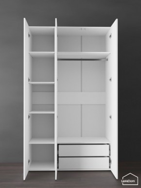 Шкаф Linnea MHR-3PO-2 2050х1200х510 (Белый-М 11.1.1) в Кировграде - kirovgrad.mebel24.online | фото 6