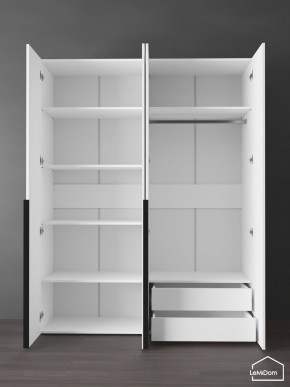 Шкаф Linnea MHR-4-2 2050х1600х510 (Белый-М 11.1.1) в Кировграде - kirovgrad.mebel24.online | фото 5