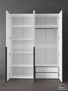 Шкаф Linnea MHR-4-2 2050х1600х510 (Белый-М 11.1.1) в Кировграде - kirovgrad.mebel24.online | фото 6