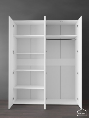 Шкаф Linnea MHR-4PO-1 2050х1600х510 (Белый-М 11.1.2) в Кировграде - kirovgrad.mebel24.online | фото 4