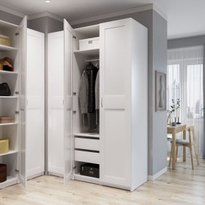 Шкаф МАКС однодверный, цвет белый в Кировграде - kirovgrad.mebel24.online | фото 4
