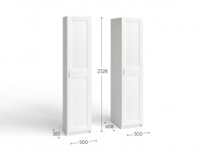 Шкаф МАКС однодверный узкий, цвет белый в Кировграде - kirovgrad.mebel24.online | фото 3