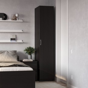 Шкаф ПЕГАС однодверный, цвет Дуб Венге в Кировграде - kirovgrad.mebel24.online | фото 4