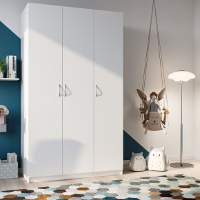 Шкаф ПЕГАС трехдверный, цвет белый в Кировграде - kirovgrad.mebel24.online | фото 2