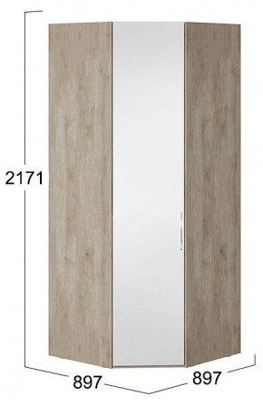 Шкаф платяной Эмбер СМ-348.07.007 L в Кировграде - kirovgrad.mebel24.online | фото 3
