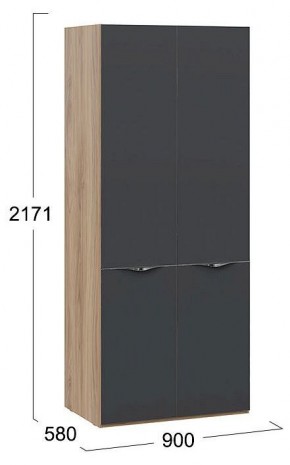 Шкаф платяной Глосс СМ-319.07.211 в Кировграде - kirovgrad.mebel24.online | фото 4