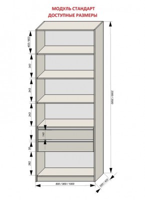 Шкаф распашной серия «ЗЕВС» (PL3/С1/PL2) в Кировграде - kirovgrad.mebel24.online | фото 13