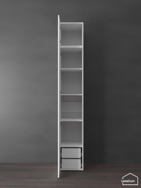 Шкаф с антресолью Linnea MHR-1POA-4 2450х400х510 (Белый-М 11.1.1) в Кировграде - kirovgrad.mebel24.online | фото 6