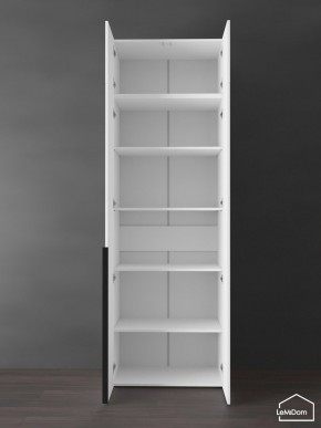 Шкаф с антресолью Linnea MHR-2A-2 2450х800х510 (Белый-М 11.1.1) в Кировграде - kirovgrad.mebel24.online | фото 4