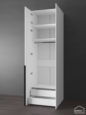 Шкаф с антресолью Linnea MHR-2A-3 2450х800х510 (Белый-М 11.1.2) в Кировграде - kirovgrad.mebel24.online | фото 5