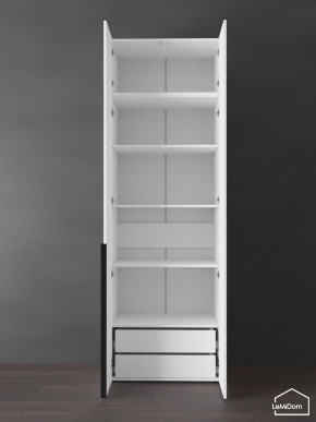 Шкаф с антресолью Linnea MHR-2A-4 2450х800х510 (Белый-М 11.1.2) в Кировграде - kirovgrad.mebel24.online | фото 6