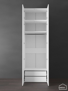 Шкаф с антресолью Linnea MHR-2POA-3 2450х800х510 (Белый-М 11.1.1) в Кировграде - kirovgrad.mebel24.online | фото 5